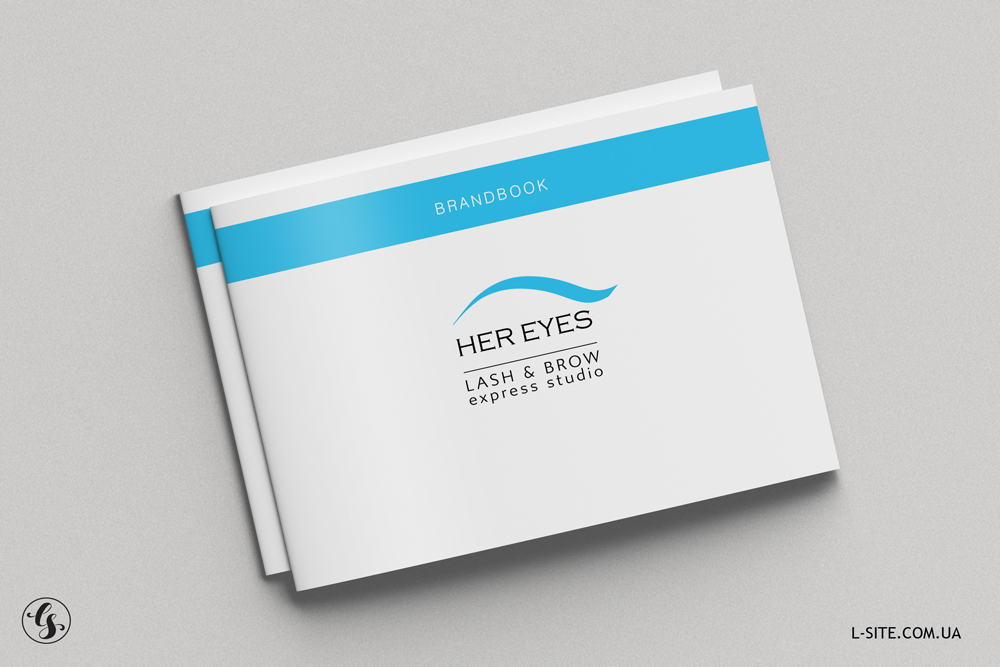 Разработка логотипа HER EYES lash & brow express studio