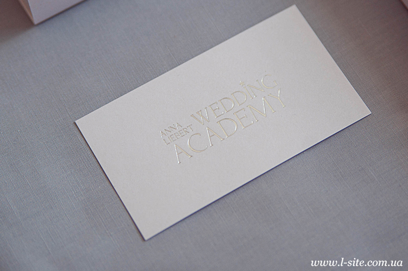 Продукция для Wedding Academy (Чехия)