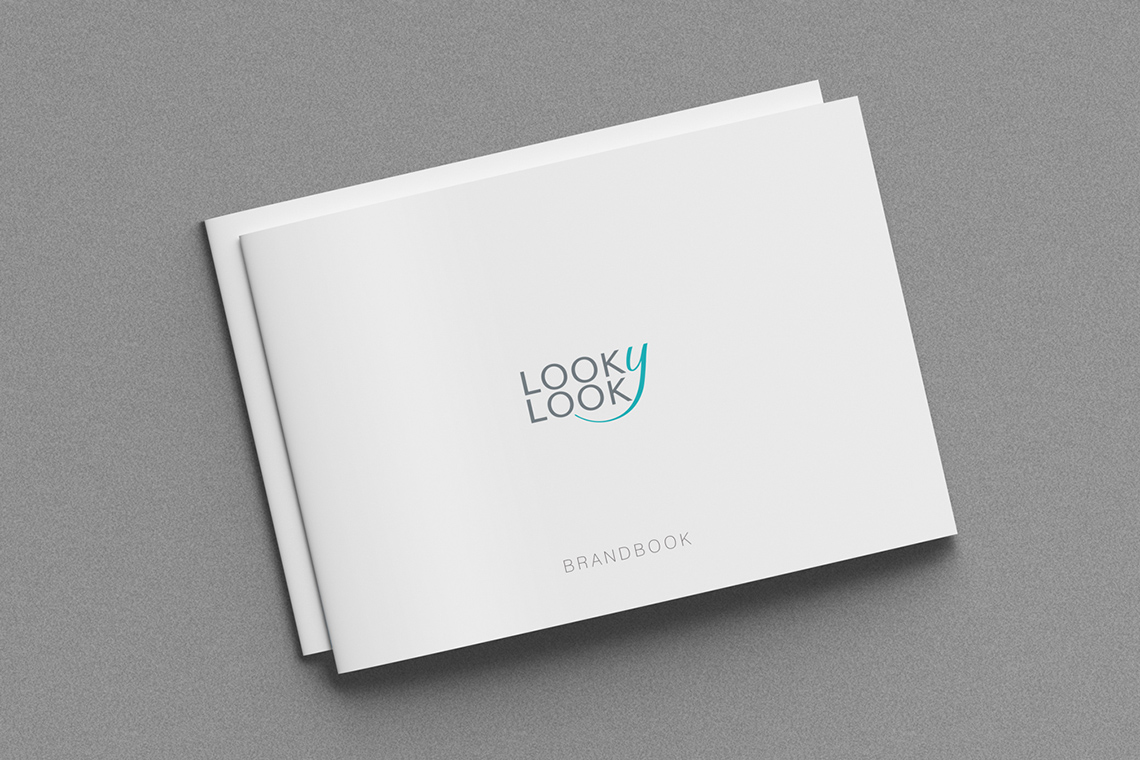 Разработка логотипа и упаковки для бренда косметики Looky Look