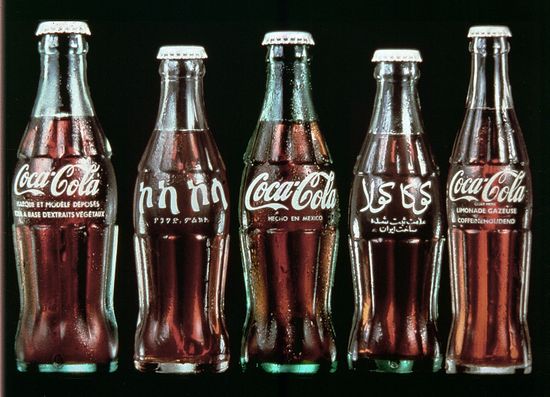 Эволюция бутылки Coca-Cola