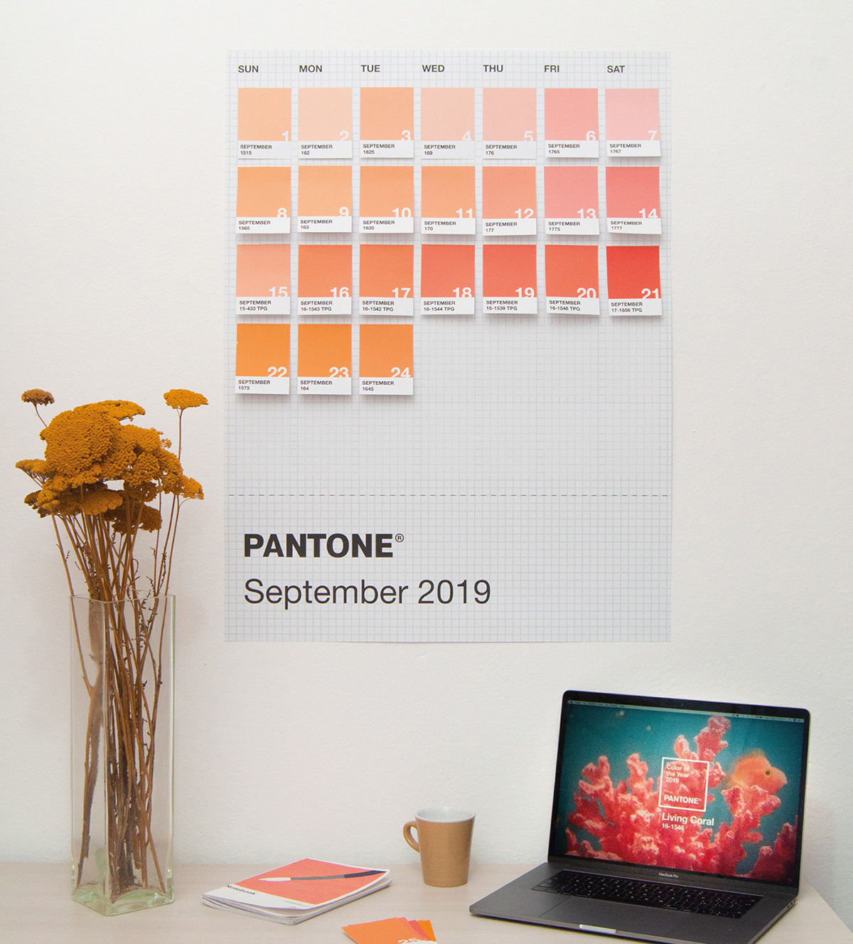 Главный цвет 2019 года от Pantone в дизайне