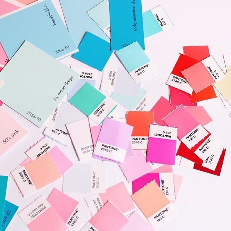Главный цвет 2020 года от Pantone в дизайне
