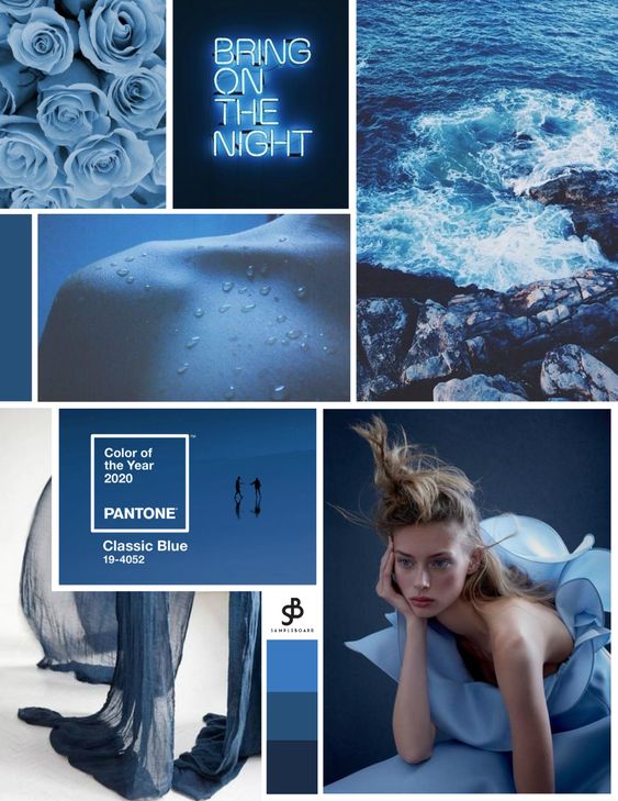 Главный цвет 2020 года от Pantone в дизайне