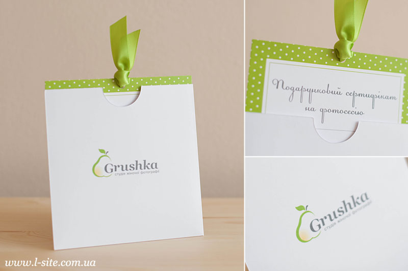 подарочный сертификат, разработка подарочного сертификата для фотографа